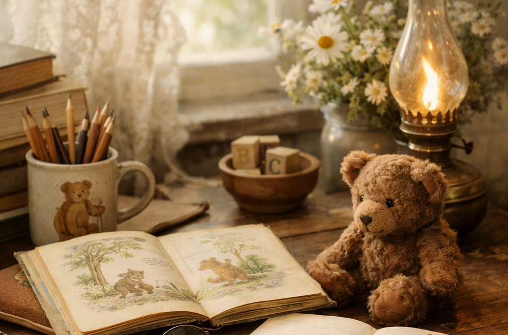 Bears in the village